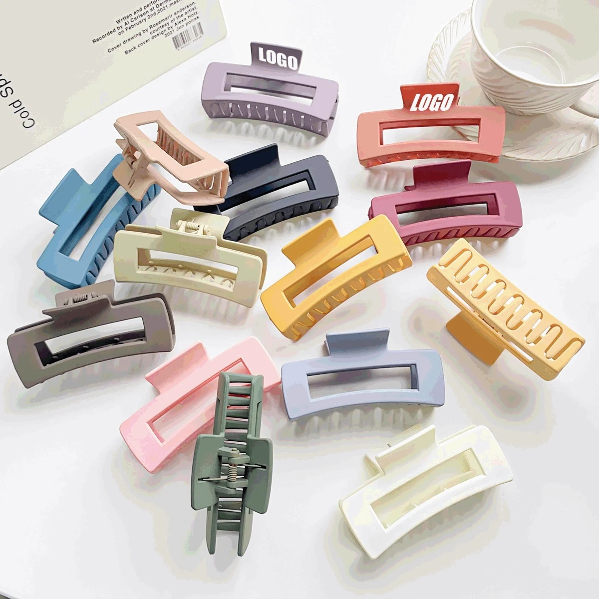 Rectangle Hair Clip 1