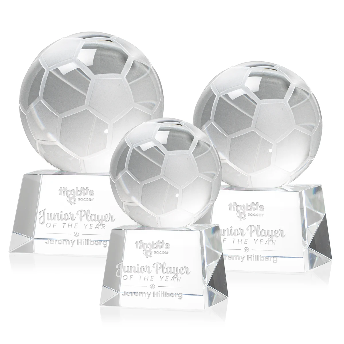Soccer Ball Award on Robson Base 1
