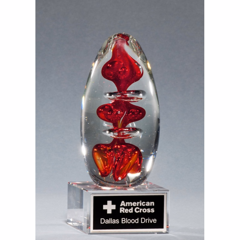 Life Saver Art Glass 5.25"