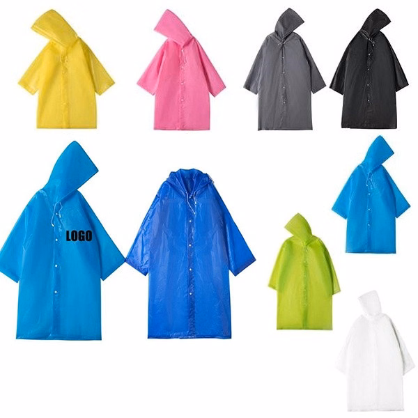 Reusable Adult EVA Raincoat