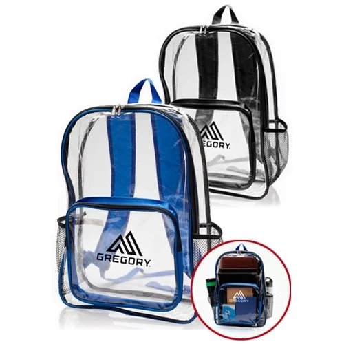 PVC Backpack with Pocket 1