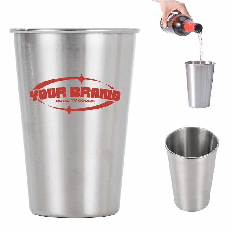 12OZ. High Quality Stainless Steel Metal Cup, Stackable Cup