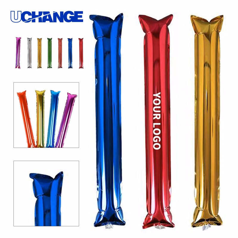 Aluminum Foil Inflatable Thunder Sticks Pair for Events