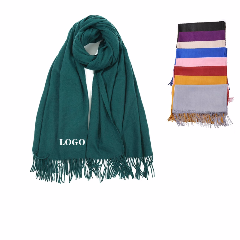 MOQ 5 pcs Long Tassel Shawl Wrap