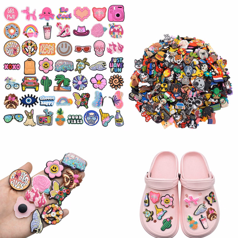 Custom PVC Crocs Shoe Flower