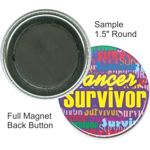 Full Magnet 1 1/2 Inch Round Button 1