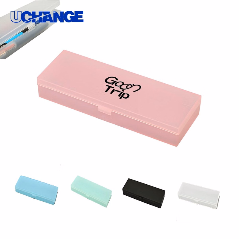 Transparent Plastic Pencil Case