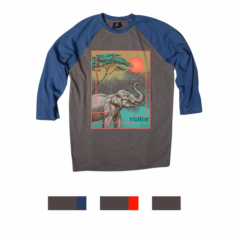 ACE Raglan 3/4 Sleeve Tee