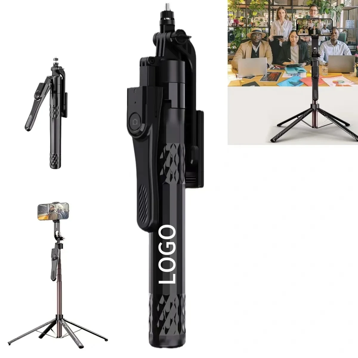 Aluminum Selfie Stick Tripod for Cell Phone and Camera 1