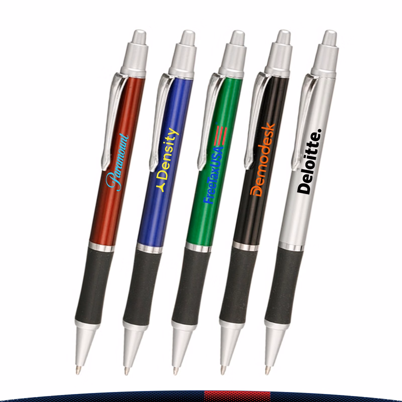 Noah Rubber Grip Ballpoint Pens