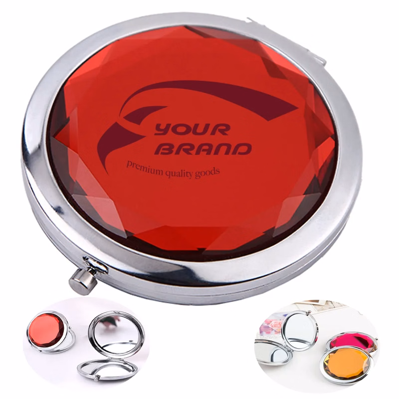 Portable Makeup Women Shiny Small Pocket Cosmetic Mirror