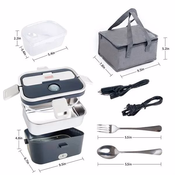 Car and Home Dual-Use Electric Heating Thermal Lunch Box