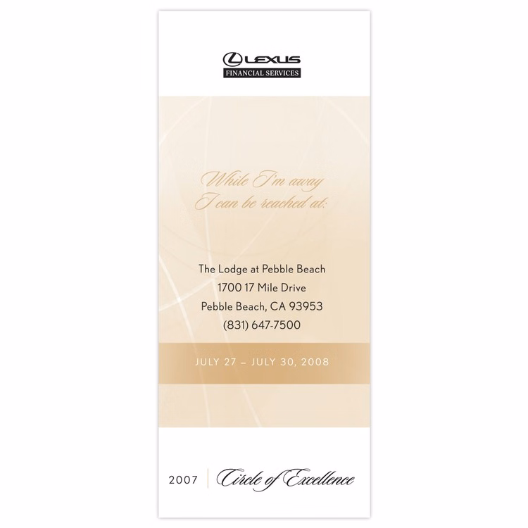 Vinyl Label Full Color (2.5"x 6") Rectangle