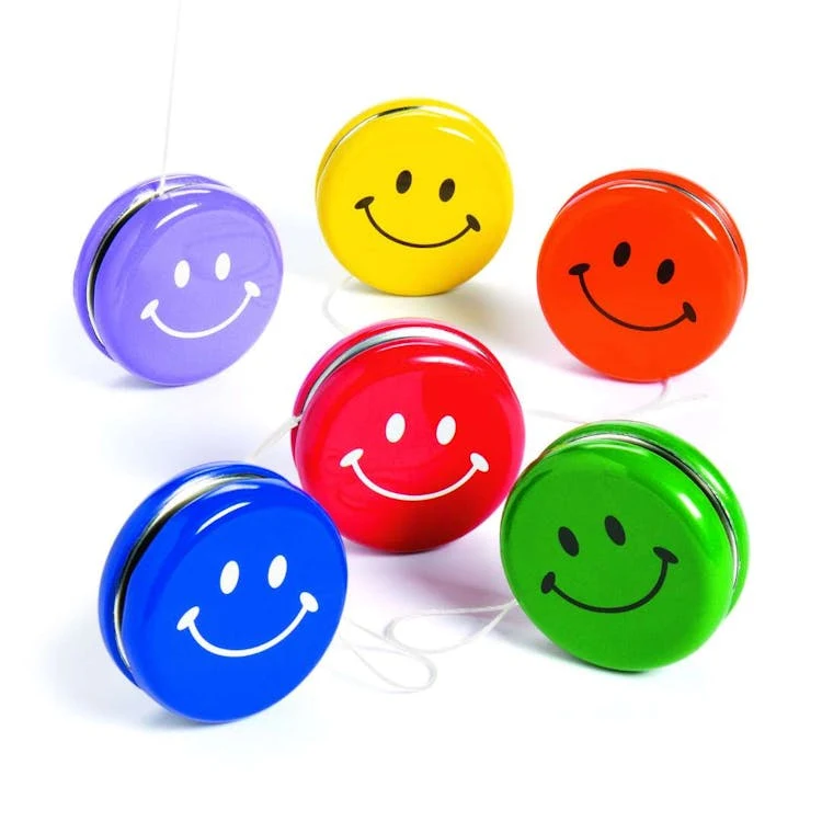 Smile Face Yo-Yos 2" - Assorted 1