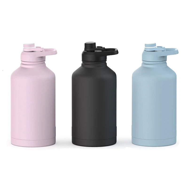 Sports Stainless Steel Water Bottles 64oz 1