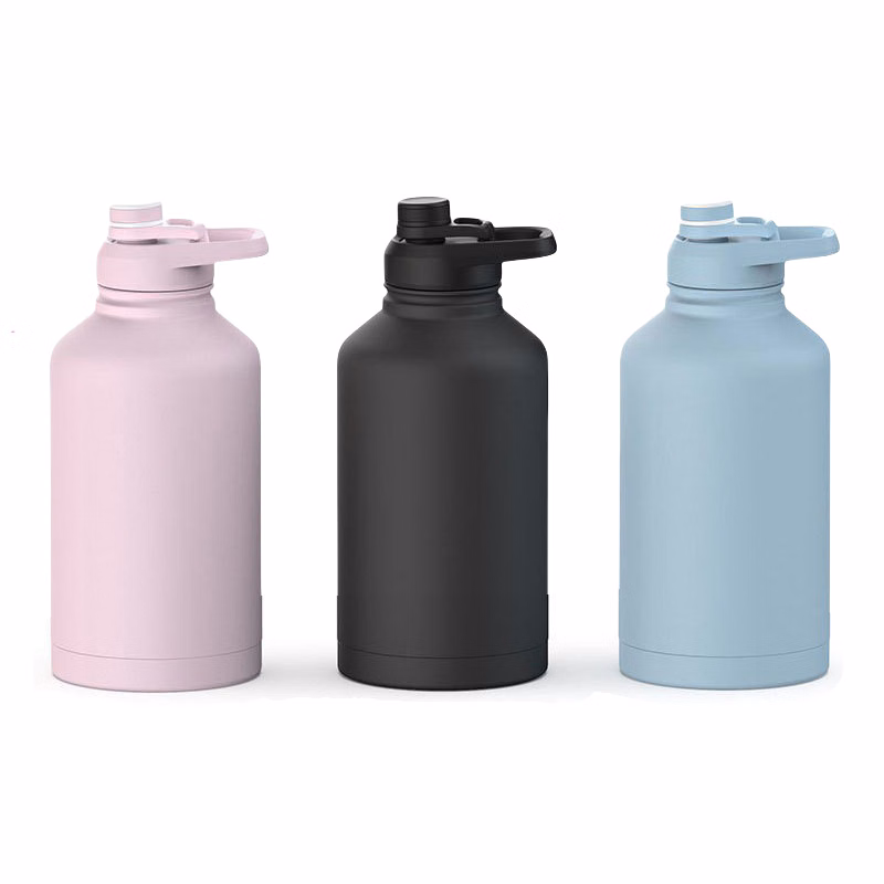 Sports Stainless Steel Water Bottles 64oz