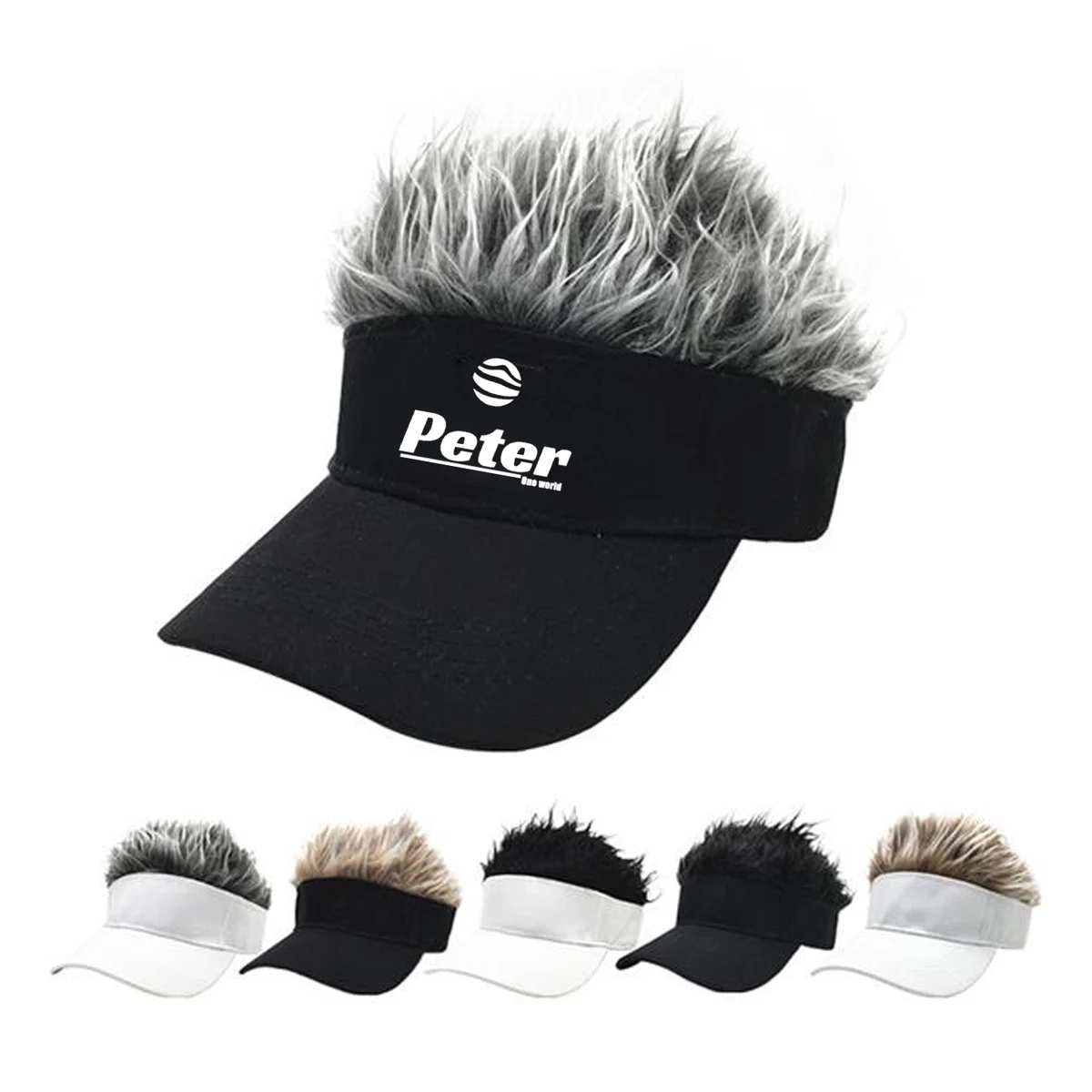 Adjustable Wig Baseball Cap 1