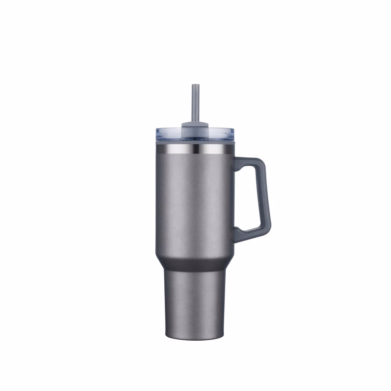 Endura 40 oz Gray Double Wall Travel Mug