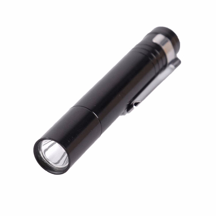 Bright light with pen holder flashlight