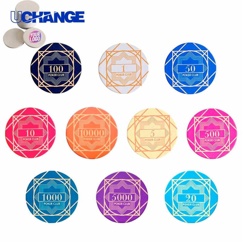 Custom Casino Poker Ceramic Chips