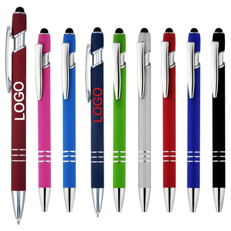 Custom Stylus Triple Soft-Tech Click Pen 1