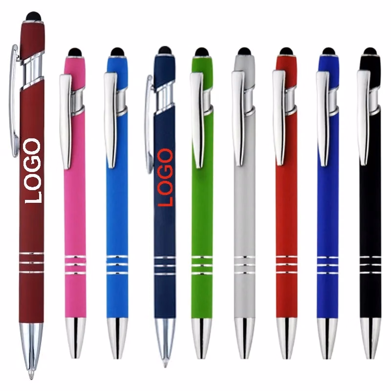 Custom Stylus Triple Soft-Tech Click Pen