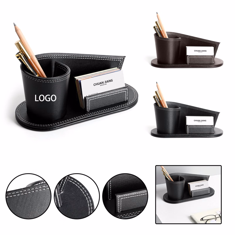 Leather Pen Pencil Holder
