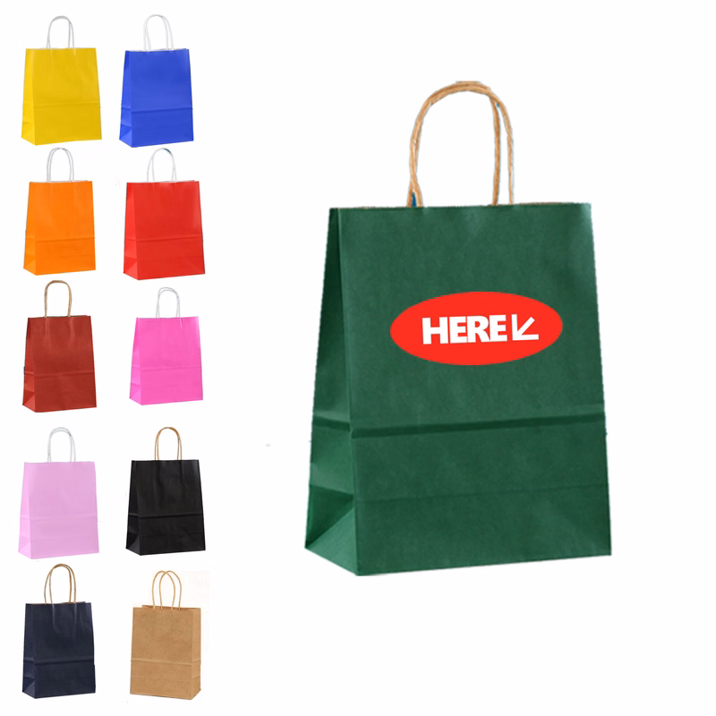 Waterproof Durable Kraft Paper Bag