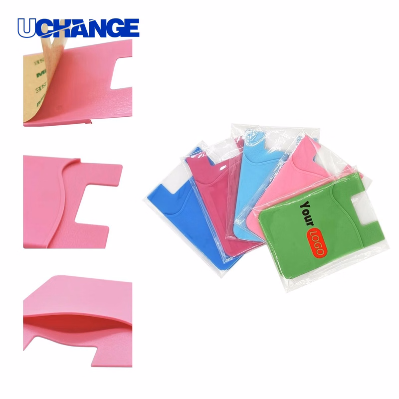 Single Layer Silicone Card Sticker Holder