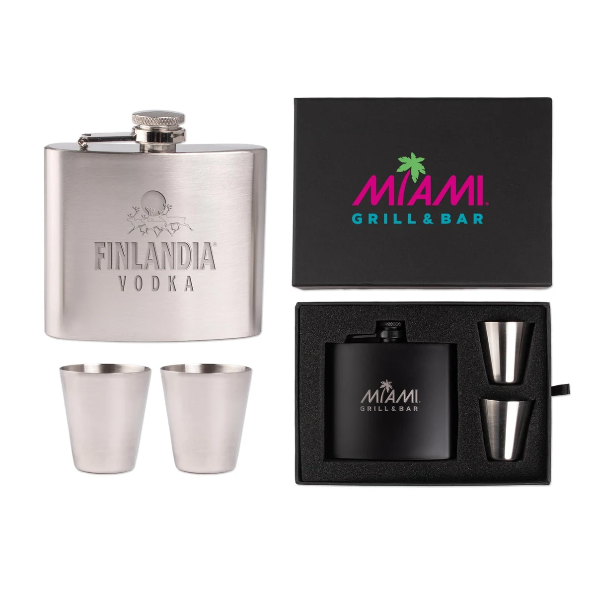 The Duncan Flask and Shot Glass Gift Set 1