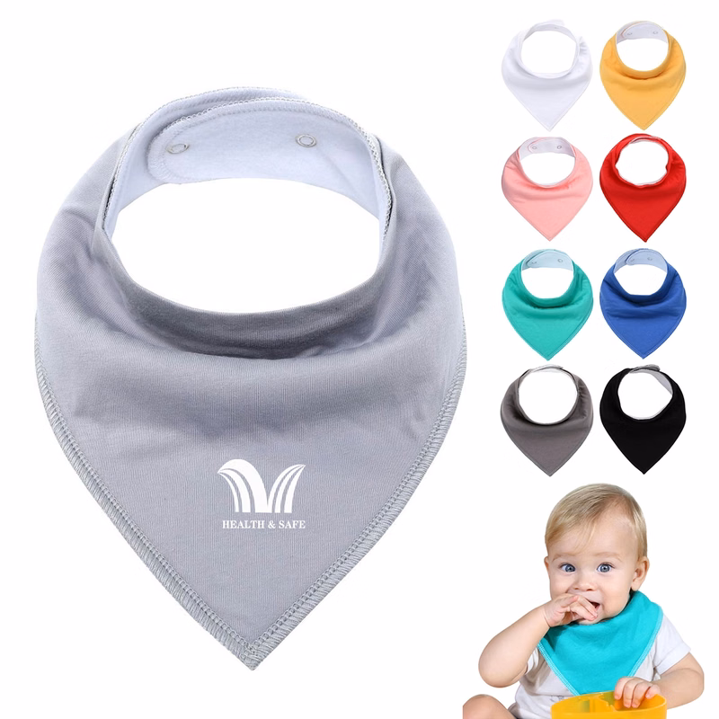 Cotton Baby Bandana Drool Bib Unisex