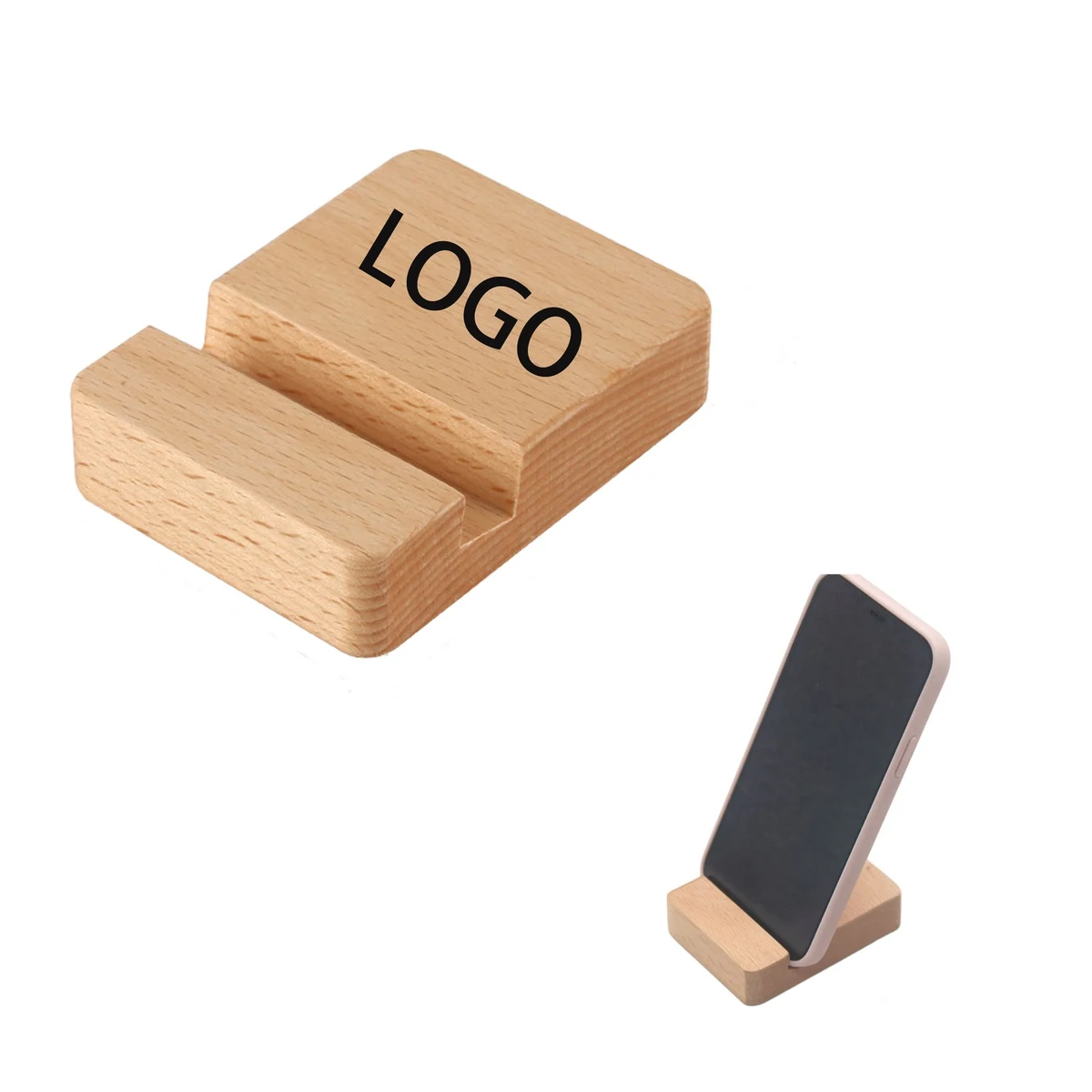 Universal Wooden Phone Stand 1