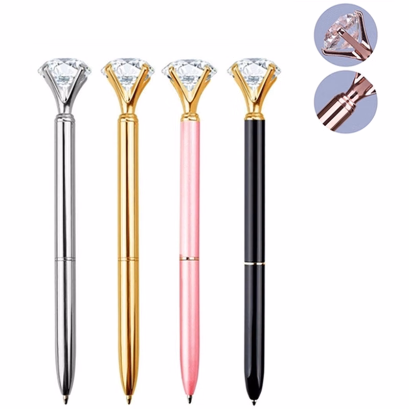 Rush Service Crystal Metallic Ballpoint Pen