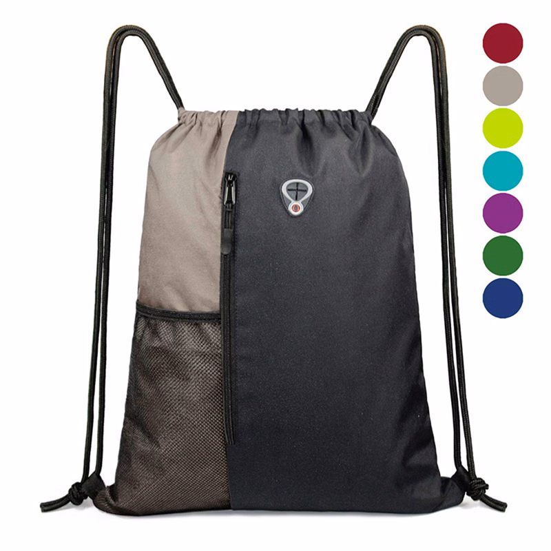 Drawstring Backpack Sports Gym Bag