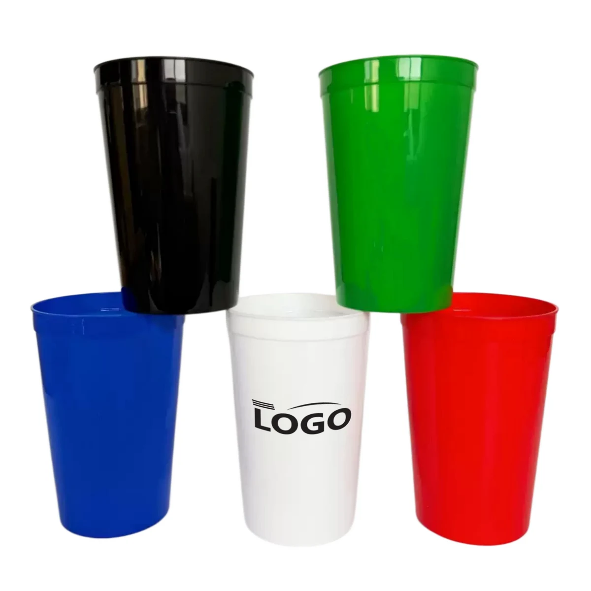 16oz Reusable Arena Sports Cup 1