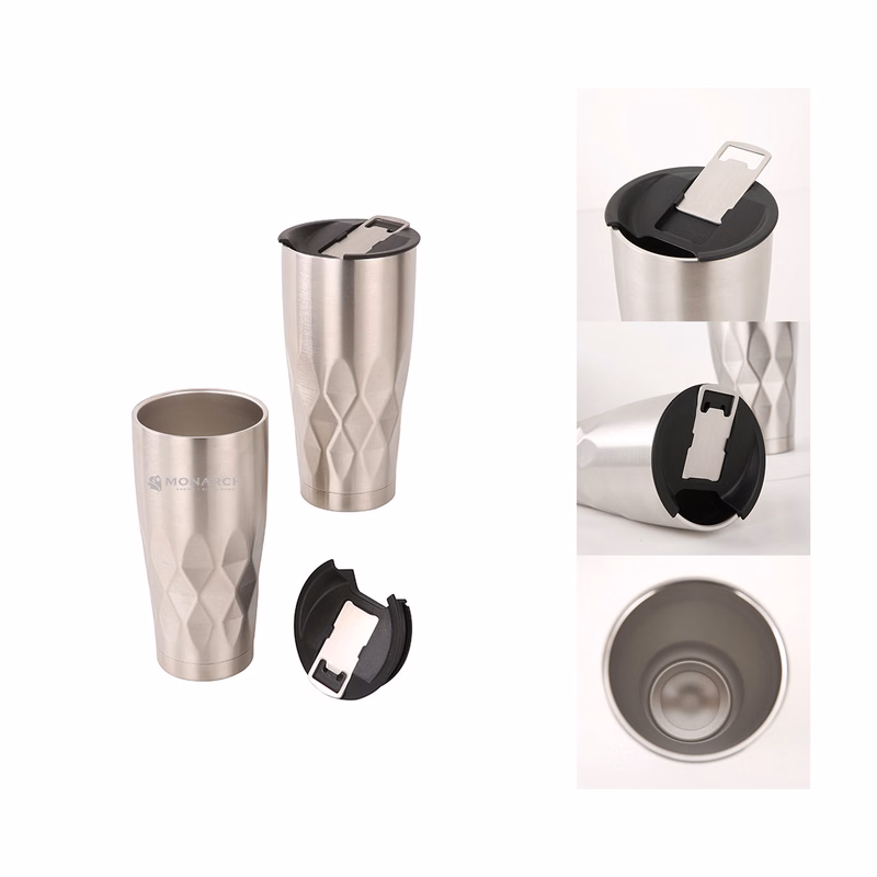Double Wall Vacuum Insulated Tumbler w/Bottle Opener