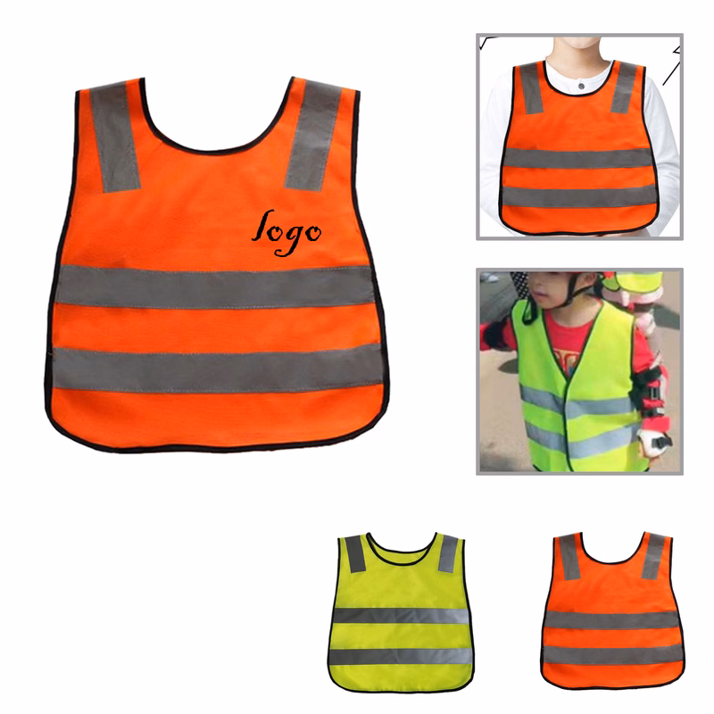 MOQ30 Kids High Visibility Safety Vests