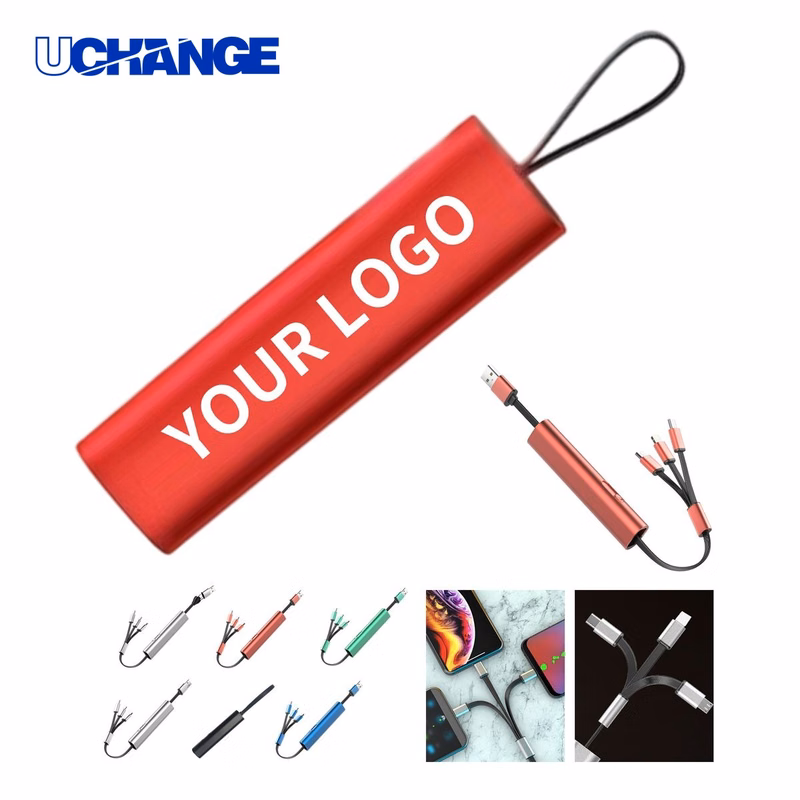 Retractable Three In One Charging Cable Portable