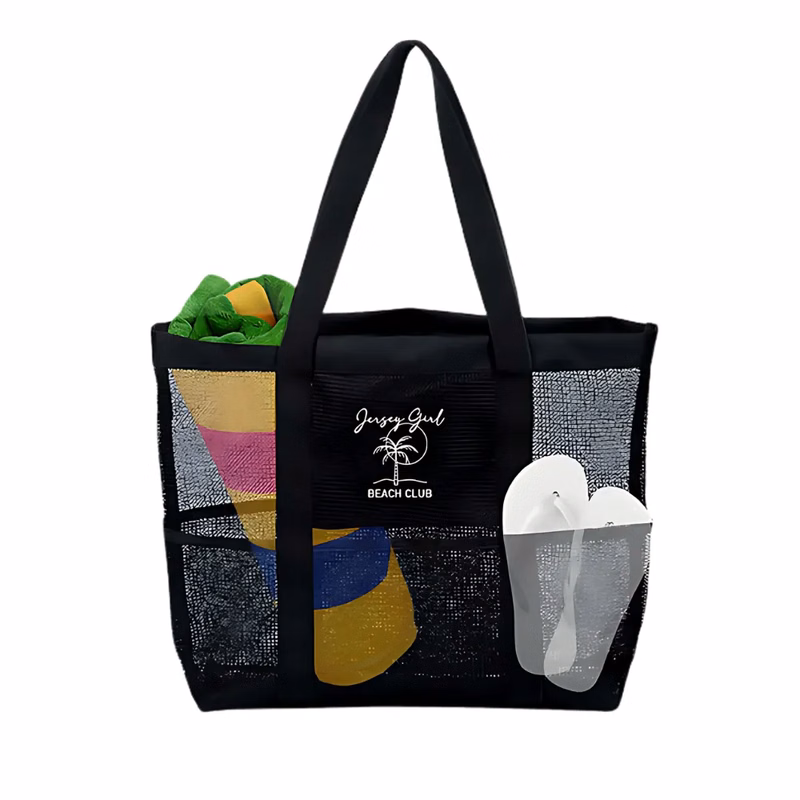 Deluxe Mesh Beach Tote Bag