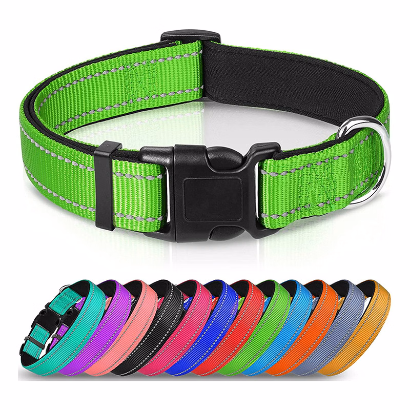 Nylon Reflective Dog Collar