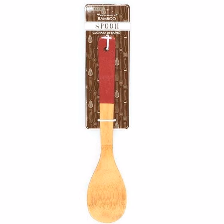 Bamboo Spoons - Red