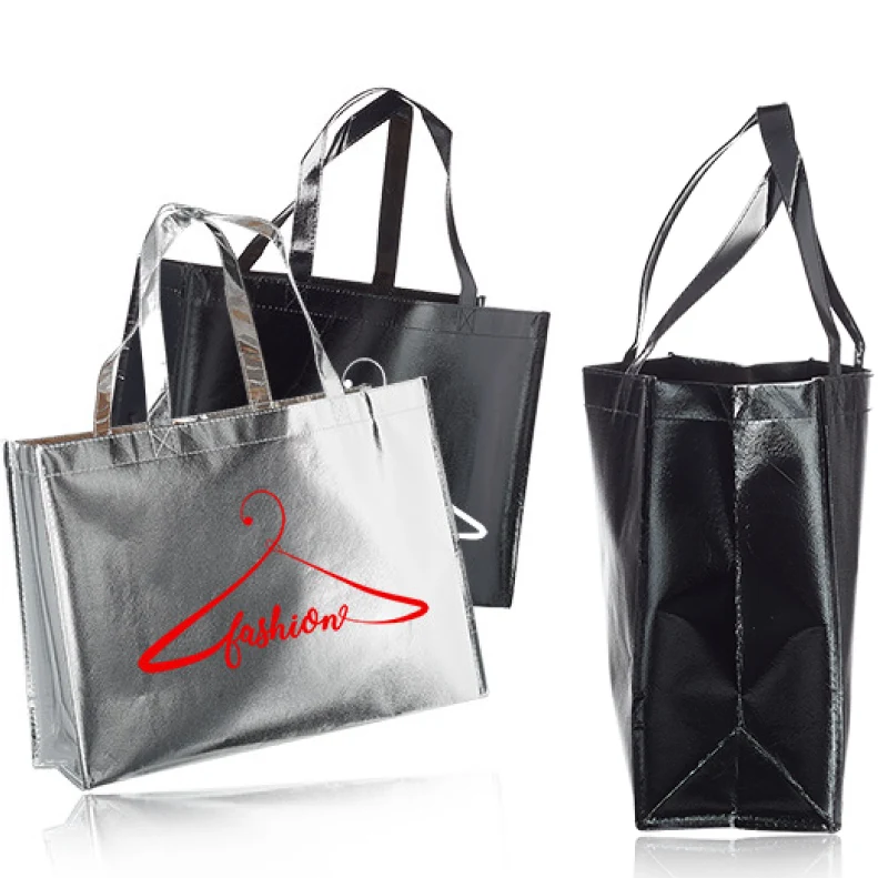 Metallic Laminated Shopping Bag 1