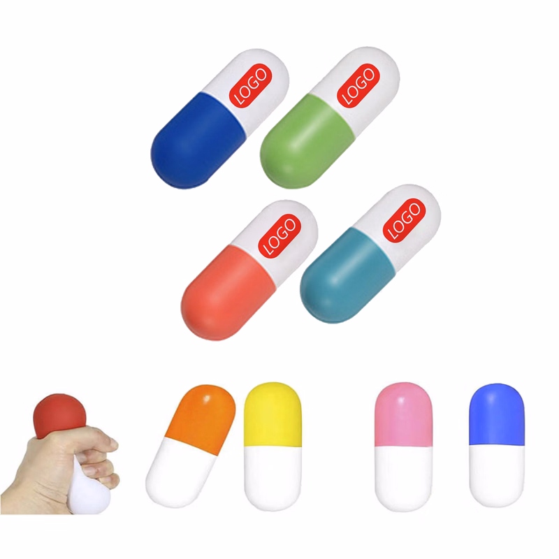 Pill Shaped Stress Reliever
