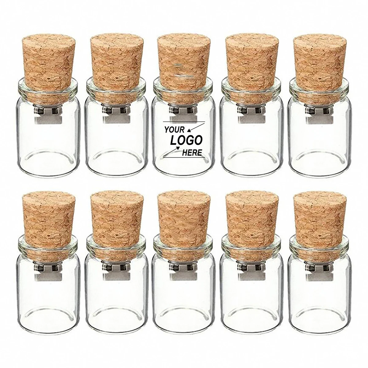 8GB Novelty Drift Bottle USB Flash Drive 1