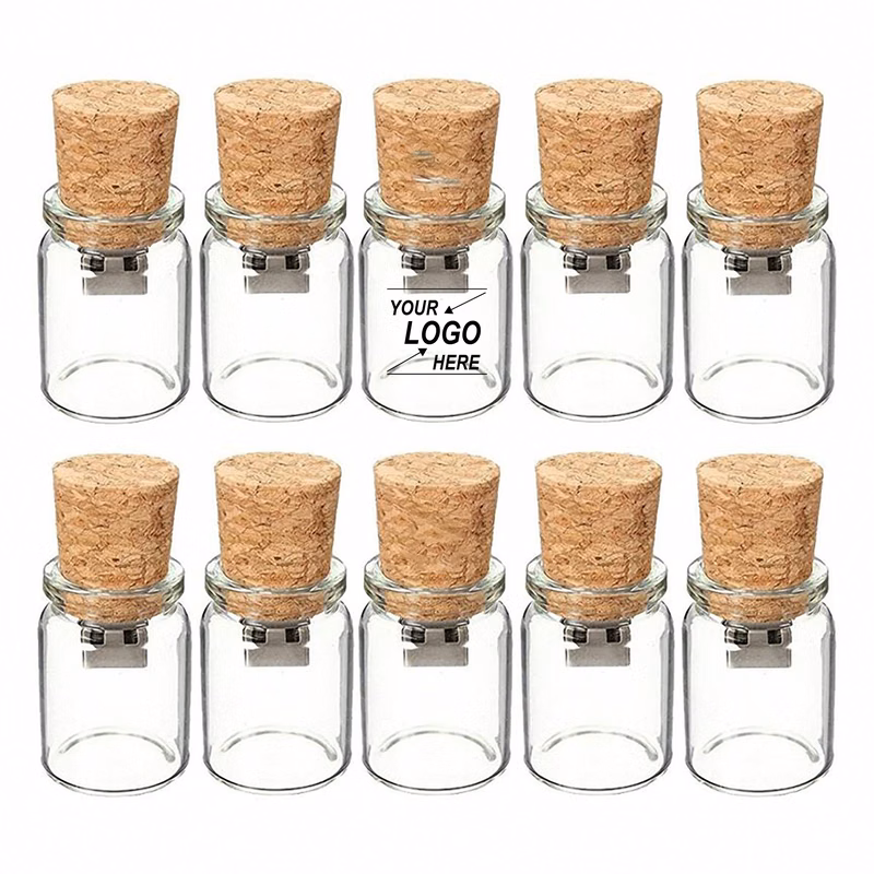 8GB Novelty Drift Bottle USB Flash Drive