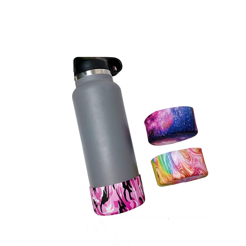 Custom Silicone Water Bottle Boots 1