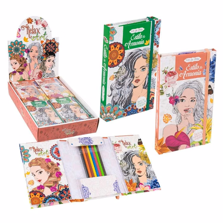 Style and Harmony Spanish Art Kits- Two Assorted