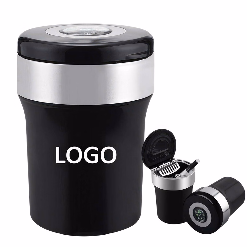 Smokeless Ashtray with Lid for Home and Car