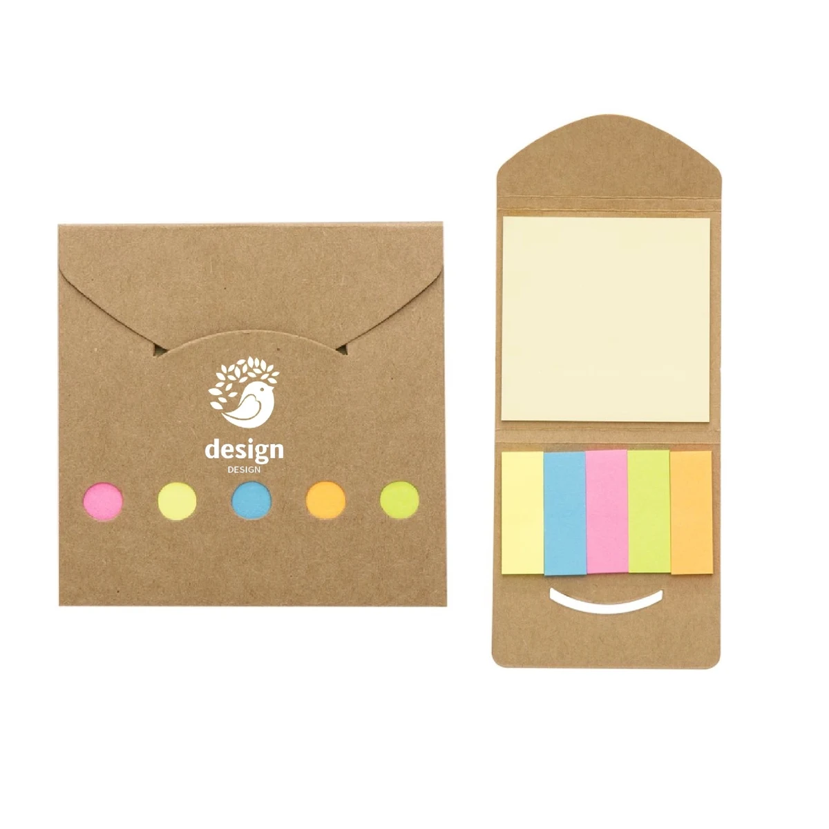 Colorful Sticky Notebook MOQ 50PCS 1