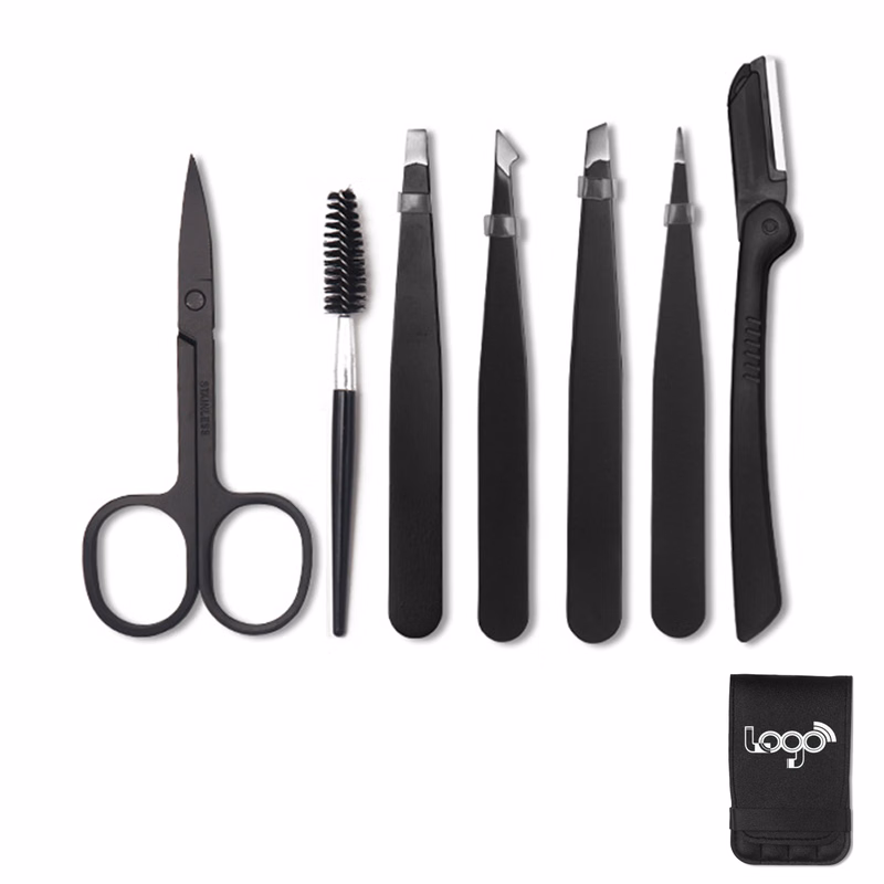 Complete Eyebrow Grooming Kit with Portable Case